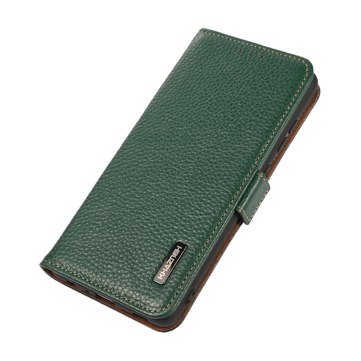 KHAZNEH For Motorola Moto G73 5G RFID Blocking Litchi Texture Phone Case Genuine Leather Wallet Protective Stand Cover KHAZNEH For Motorola Moto G73 5G RFID Blocking Litchi Texture Phone Case Genuine Leather Wallet Protective Stand Cover